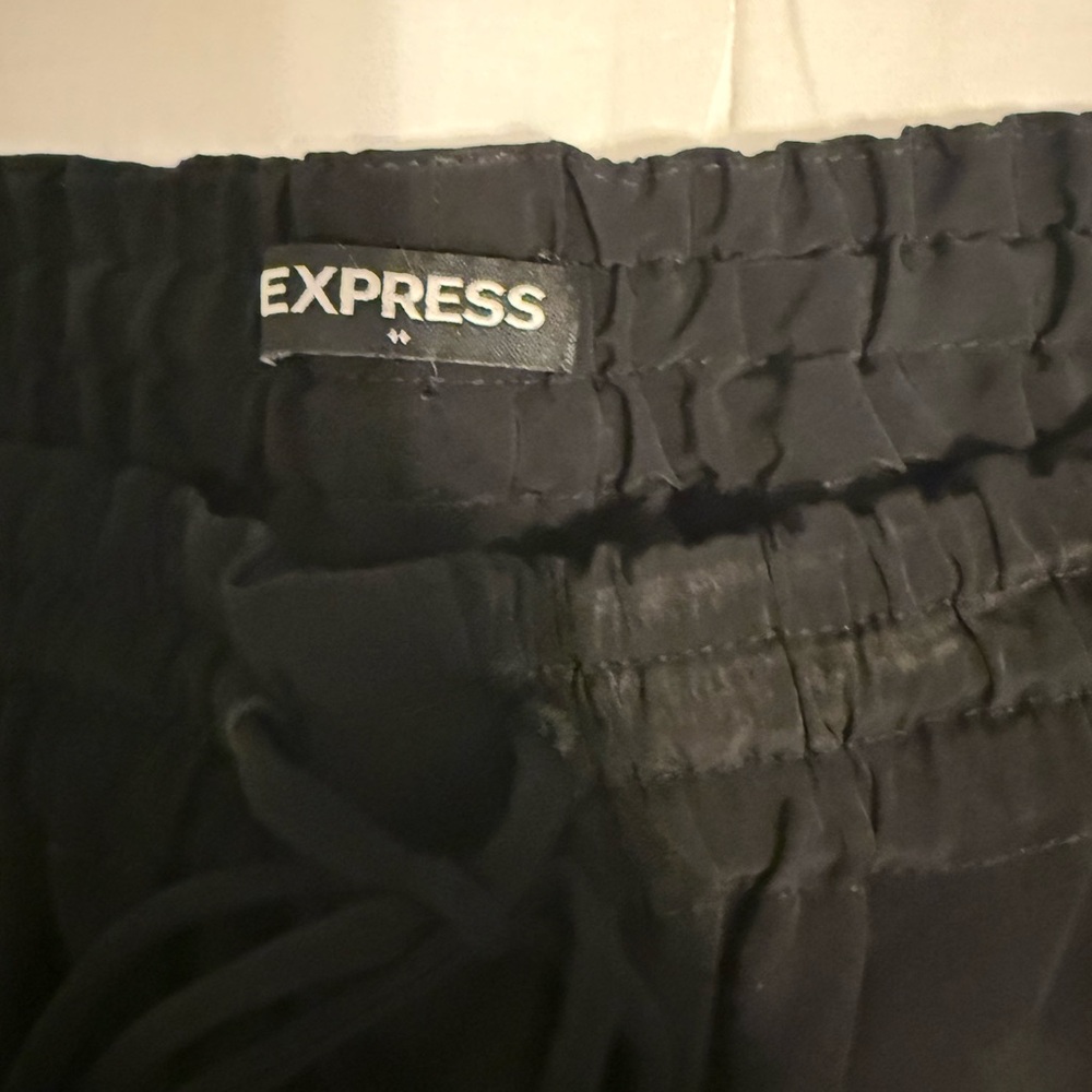 Express Jet Black Casual Pants